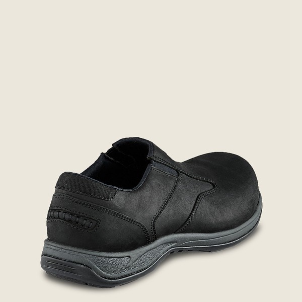 Red Wing Slip-on Comfortpro - Safety Toe - Black/Grey - Mens LOA417592